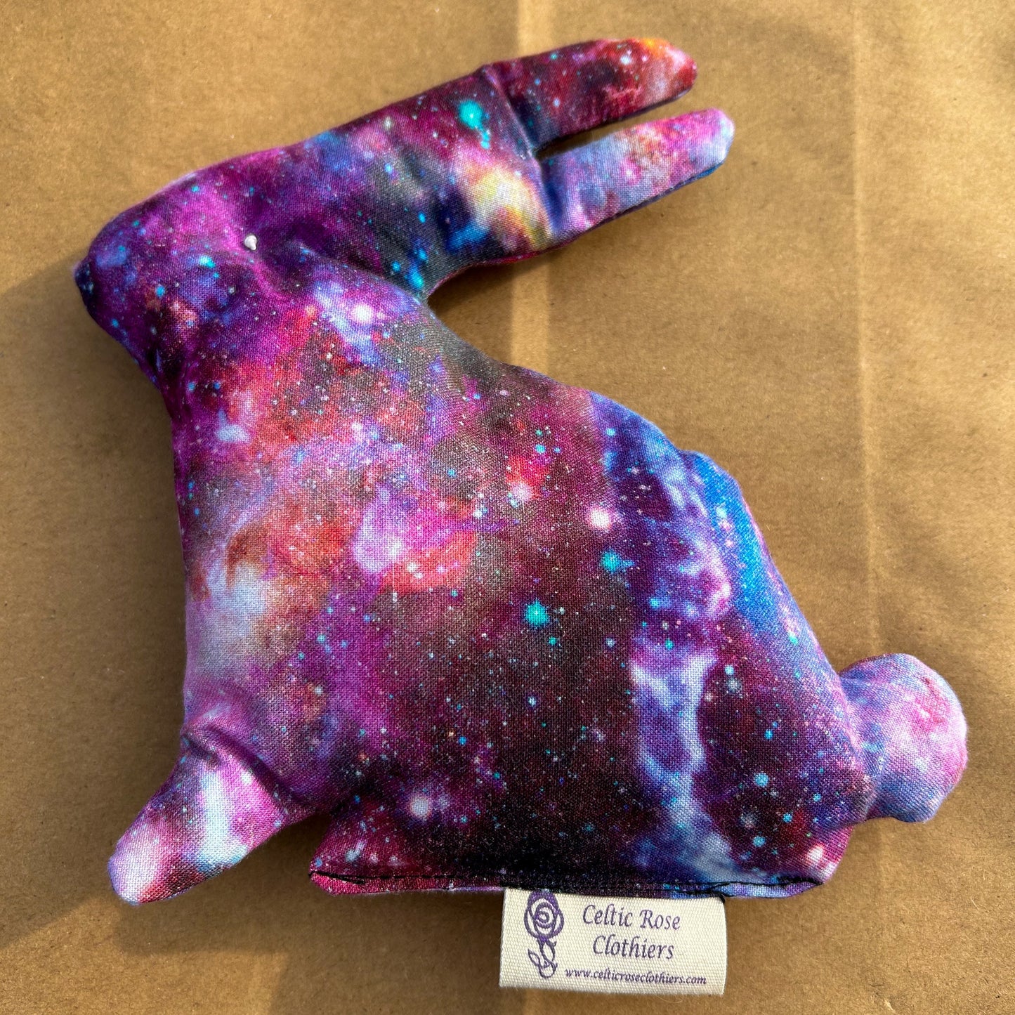 Large Limited Edition Easter Bunny Toy Plushy 7" Space