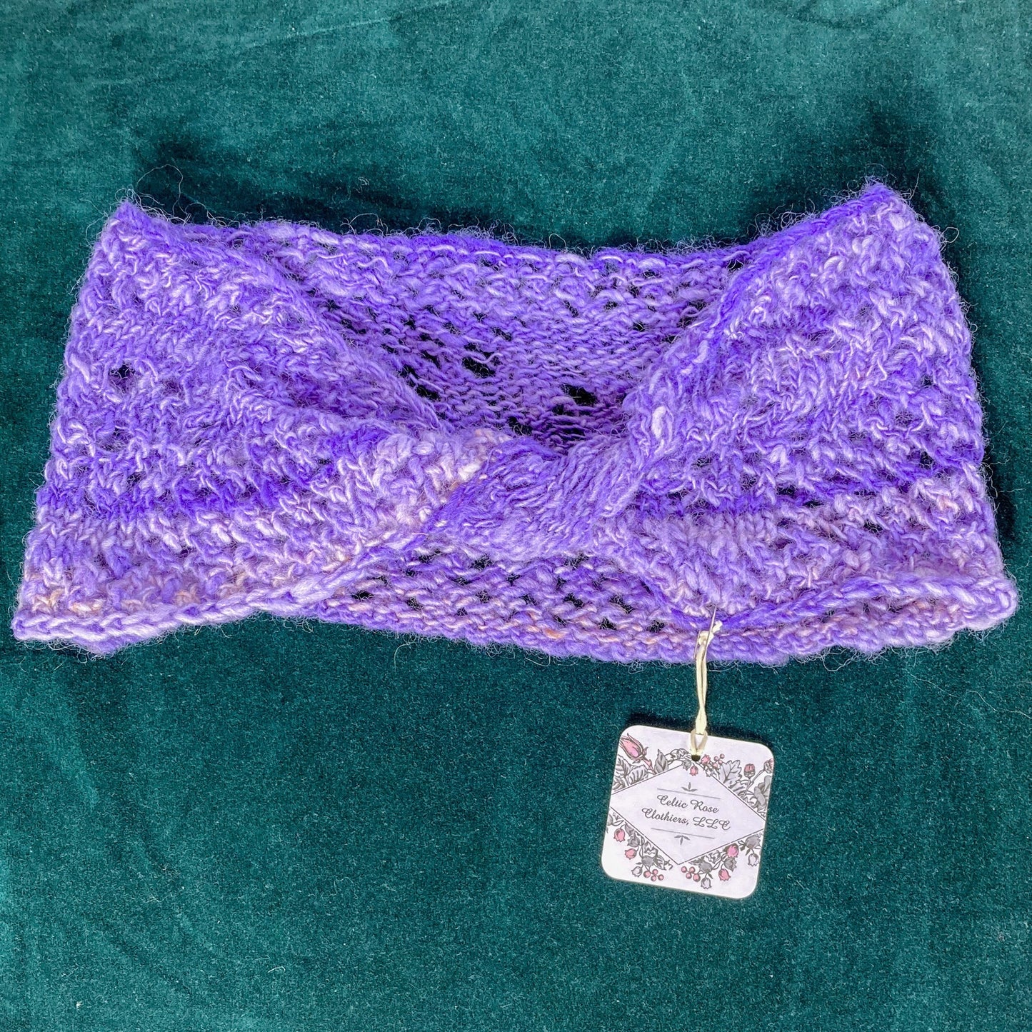 Purple Infinity Cowl