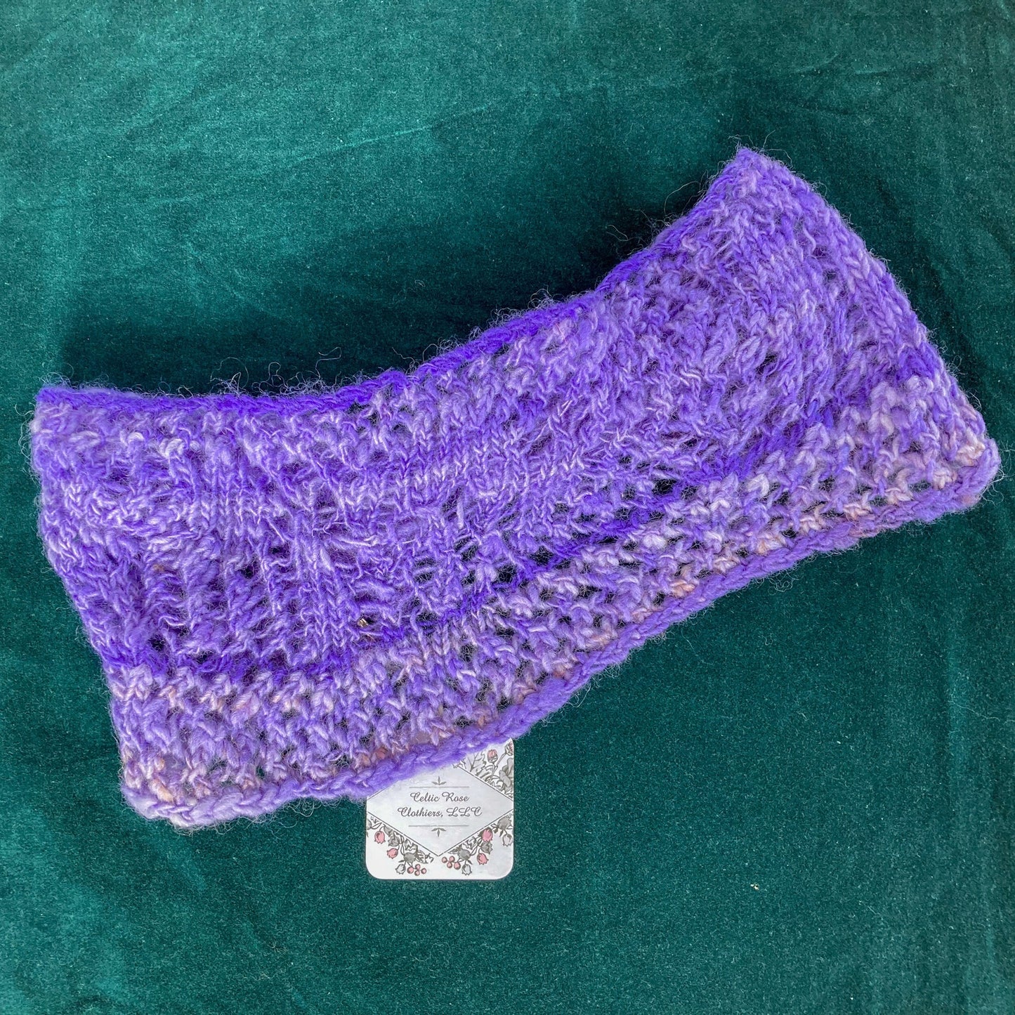 Purple Infinity Cowl