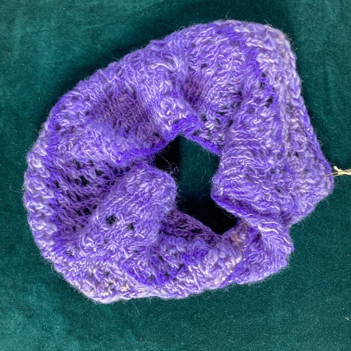 Purple Infinity Cowl